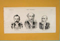 Old Antique Print Lord Mayor Sheriffs Harris Isaacs Knill Portrait 1889 19th