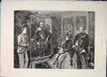 Original Old Antique Print Maker Ancestors Marshall Fine Art 1889 19th