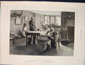 Original Old Antique Print Grace Smith Royal Institution Family Fine Art 1890