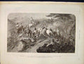 Original Old Antique Print Highlands Loch Nagar Haag Scotland Queen 1890 19th