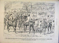 Original Old Antique Print Elliman'S Embrocation Advertisement Horses 1891 19th