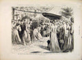 Original Old Antique Print German Emperor Marlborough Durand Barnes 1891 19th