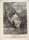 Old Antique Print Beecham'S Pills Medicine Advertisement Lady Stream 1891 19th