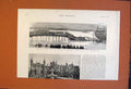 Original Old Antique Print Indian Troopship Crocodile Portsmouth Accident 1891