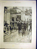 Old Antique Print Soudan Howitzer Battery Woolwich Aldershot Connaught 01RMBB1