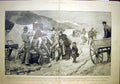 Original Old Antique Print Klondyke GFields Camp Doctor Surgeon Gulich 1898