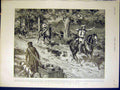 Old Antique Print Field Telegraph Russian Army Olympia Barnum Bailey 1898 19th