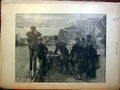 Original Old Antique Print Captain Dreyfus Return Sfax Haliguen Boat 1899 19th