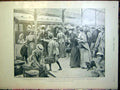 Old Antique Print Transvaal Crisis Park Railway Station Johannesburg 1899 19th