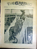 Old Antique Print War Preparations Shipping Horses Southampton Gaika 1899 19th