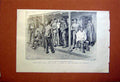 Old Antique Print Hospital Wynberg Patients Dadd Boer War Ladysmith 1899 19th