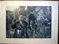 Old Antique Print Battle Wounded Boer War Africa Officers Australian 1899 19th