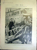 Original Old Antique Print War Boer General Cape Town Africa Pretoria 1899 19th