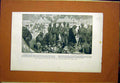 Original Old Antique Print British Mission Kano Market City Spence 1900 20th