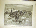 Original Old Antique Print Arms Gun Detachment Waterval Boer War Africa 1900