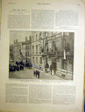 Original Old Antique Print Kruger Hague Hotel Des Indes 1900 Africa Boer 20th