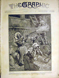 Original Old Antique Print Boer Farm Africa Search General French Maud Vaal 1901
