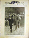 Original Old Antique Print Earl Russell Royal Gallery Trial Craig 1901 Victorian
