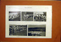 Original Old Antique Print London Scottish Regiment Highlands 1901 Victorian