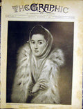 Original Old Antique Print Artist Daughter Greco Portrait Spanish Fine Art 1901