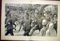 Original Old Antique Print Durban Duke Duchess Cornwall Tour 1901 Victorian