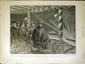 Original Old Antique Print Duke Duchess Cornwall Quebec Illumination 1901 20th