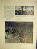 Original Old Antique Print Plague Naples L'Etude Lady Portrait Fragonard 1901