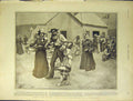 Original Old Antique Print Rations Boer War Camp Maritzburg Africa 1901 20th