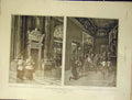 Original Old Antique Print Vatican Tomb Pope Raphael Transfiguration 1901 20th