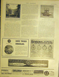 Original Old Antique Print Electric Engine Engineering Advert Benson 1901 20th