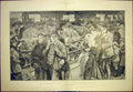 Original Old Antique Print Smithfield Club Show Islingtonthe Highlanders 1901