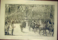 Original Old Antique Print Royal Procession Victoria Marlborough St. James 1901