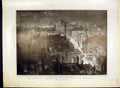 Original Old Antique Print Coronation Waterloo Place Chelsea Pensioners 1902