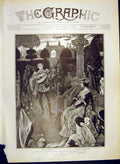 Original Old Antique Print St James'S Theatre Hatherell Alexander Opp 1902 20th
