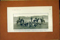 Original Old Antique Print General Alderson Hounds Pretoria Hunt 1902 20th