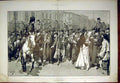 Original Old Antique Print Russian Students St Petersburg Prisoners Haenen 1902