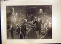 Original Old Antique Print Bedlam House Commons O'Donnell Premier Hall 1902 20th