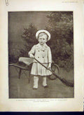 Original Old Antique Print Prince Henry Edward Albert Wales Sandringham 1902