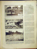 Old Antique Print Floods United States America St Louis Mississippi 1903 20th