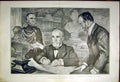 Old Antique Print Loubet President French Republic Renouard Portrait 1903 20th