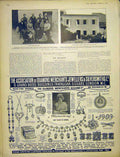 Original Old Antique Print Pope Pius X Sarto Advert Diamond Merchants 1903 20th