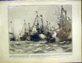 Old Antique Print Portsmouth Royal Salute Buenos Ayres Cattle Show 1903 20th
