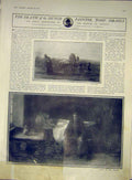 Original Old Antique Print Dutch Painter Isreals Death Fine Art 1911 20th