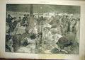 Old Antique Print Switzerland Season Lake Lucerne Hatherell Sketch 191137 20th