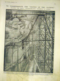 Original Old Antique Print Volkerschlacht Leipzig Memorial Battle Wehl 1911 20th