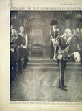 Original Old Antique Print Canada Governor-General Duke Connaught 1911 20th