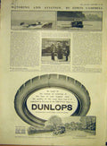 Old Antique Print Vauxhall Motor Boat Wolseley Dunlop Daimler Austin 1911 20th