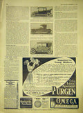 Old Antique Print Motor Car Peugeot Austin Sheffield-Simplex Purgen 1911 20th