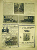 Original Old Antique Print Motor Car Argyll Maudslay Talbot Morgan Pullman 1911