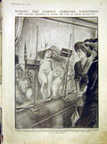 Original Old Antique Print Gobelins Tapestries Kensington Museum London Garratt